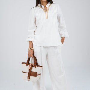 Ruffle Collar Blouse