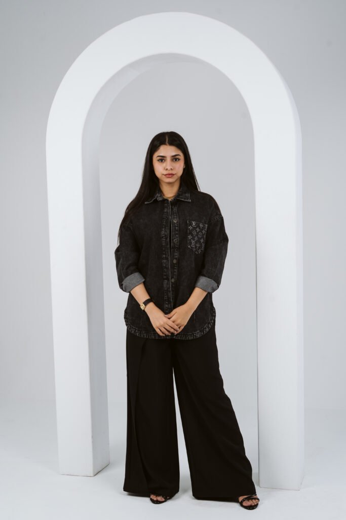 Oversized Statement Chemise - Image 2