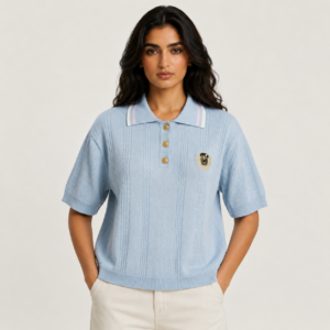 Polo Knit Tee