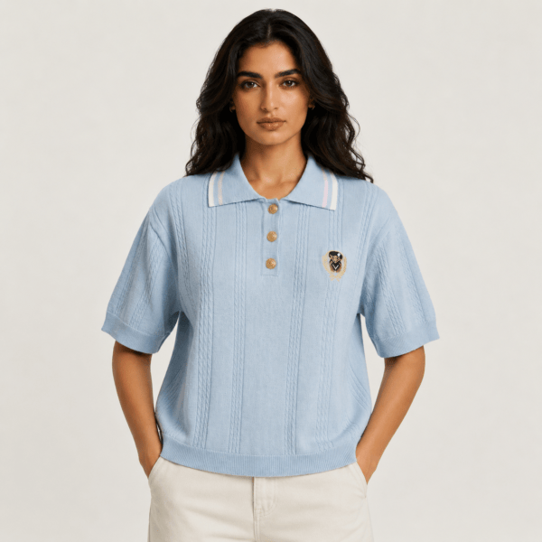 Polo Knit Tee