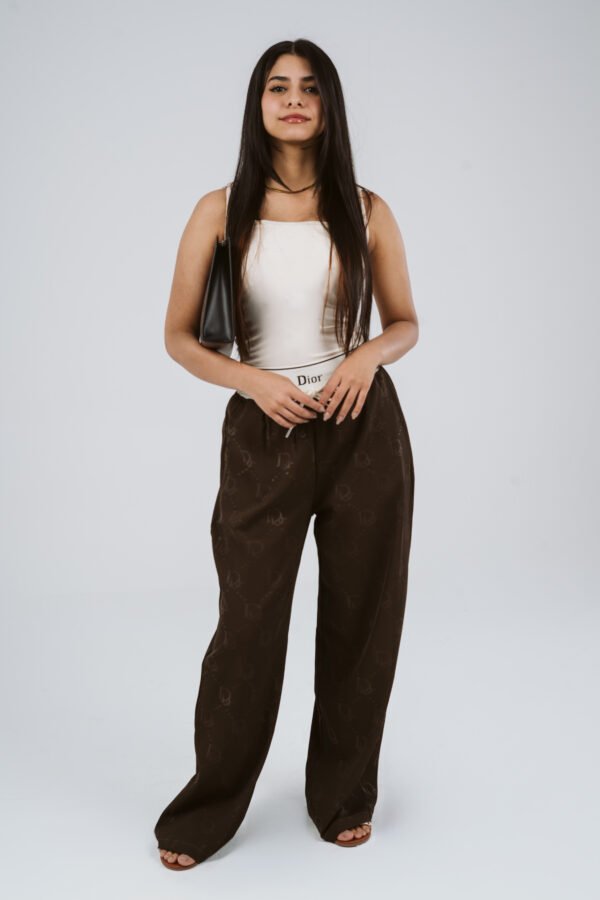 High-Waist Tailored Pants